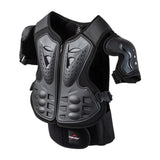 Maxbell Kids Motorcycle Armor Suit Body Guards Vest for Skiing Motocross Black