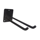 Maxbell Garage Storage Hook Wall Mount Paddle Rack for Tire Garden Tools Canoe black