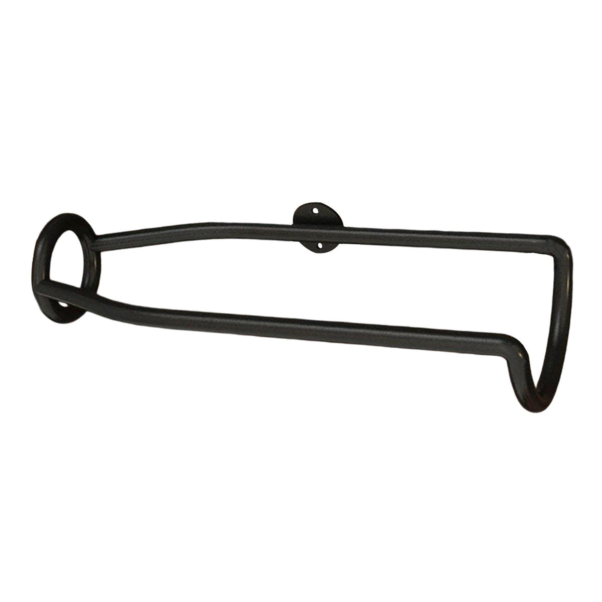 Maxbell Wall Mounted Wine Rack Metal Wine Storage Shelf for Home Kitchen Dining Room Black