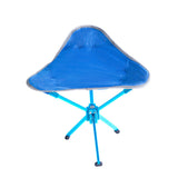 Maxbell Camping Stool Seat Portable Foldable Small Chair for Gardening Concert Beach blue