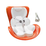 Maxbell Car Seat for Dolls Handcraft Stand Car Vent Clip for Automobile Gift Vehicle Orange