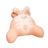 Maxbell Back Rest Pillow for Sitting Lovely Reading Pillow for Living Room Couch Pink