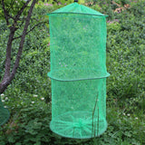 Maxbell Maxbell Portable Foldable 2 Layer Nylon Crab Lobster Fishing Catch Net