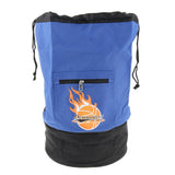 Maxbell Ball Carry Bag Carrier Holder for Basketball Football Volleyball Blue