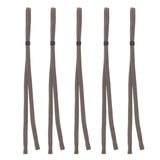 Maxbell Maxbell 5 Pieces Anti-slip Sports Glasses Strap Sunglasses Eyeglasses String Brown