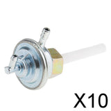 Maxbell 10xMotorcycle Scooter Fuel Gas Tap Switch Shutoff Valve Petcock Universal