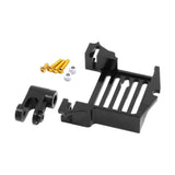 Maxbell RC Car Servo Mount Adapter Sturdy Servo Bracket for Remote Control Car Parts Black