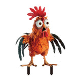 Maxbell Animal Statue Crafts Acrylic Gifts DIY Outdoor Garden Figurine for Courtyard Chicken