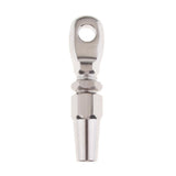5MM Stainless Steel Wire Ropes Swageless Eye Terminal End Compression - Aladdin Shoppers