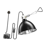 Maxbell Reptile Light Fixture for Reptile Basking Dome for Iguanas Tortoises Lizards