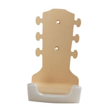 Maxbell Generic Guitar Wall Mount No Drill Hook Multipurpose 8.2x18cm Aluminum Alloy Rose Gold