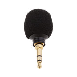 Maxbell 2xMini Plug in Vocal Instrument Condenser Microphone 3.5mm Mono TS Plug Black