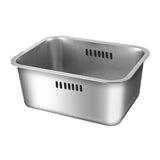 Maxbell Kitchen Fruit Washing Bowl Sturdy Practical Colander for Pasta Barley Grapes