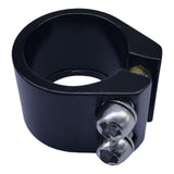 Maxbell Bicycle Seat Post Clamp Easy Installation 1.13 inch Road Bike Seatpost Clamp Black