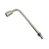 Maxbell Pressure Washer Gutter Rod Supplies Cleaner Rod for Home Use Driveway Window 160mm L Shaped