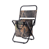 Maxbell Foldable Outdoor Chair Portable Fishing Stool with Zippered Storage Pouch