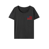 Maxbell Maxbell T Shirt for Women Summer Stylish Crewneck Shirt for Holiday Shopping Camping S Grey