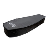 Maxbell Halloween Props Coffin Spooky Life Size with Lid for Graveyard Lawn Cemetery
