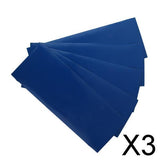 Maxbell 3x5pcs Waterproof Pressure Adhesive Outdoor Camping Tent Repair Patch Blue