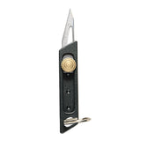 Maxbell 3xMulti Utility Knife Aluminum Retractable Paper Cutting Tool  Black