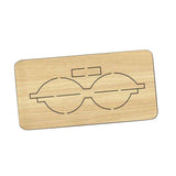 Maxbell Bowknot Die Cutting Embossing Card Making Decoration Wooden Bow Scrapbooking B