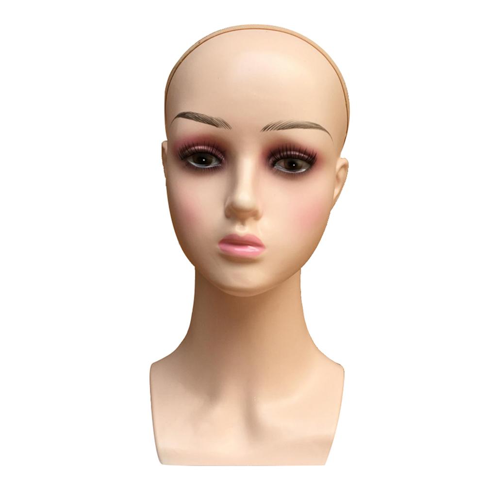 Maxbell Maxbell 22'' Lady Wig Mannequin Headset Display Holder Makeup Cosmetology Manikin