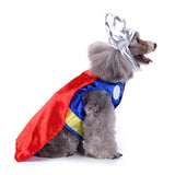 Maxbell Maxbell Pet Costume, S/L,Dog Puppy Halloween Cosplay Party Christmas The Thor Suit L