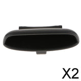 Maxbell 2xArmrest Cover Lid Lock Center Console Latch For Honda Civic