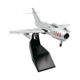 Alloy 1:72 Aircraft Model with Display Base for Office Living Room Bookshelf