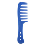 Maxbell Maxbell Hairdressing Wide Tooth Comb Curly Hair Detangler Scalp Massager Brush Blue
