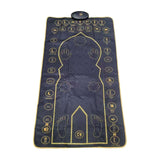 Maxbell Adult Electronic Interactive Worship Blanket Durable for Bedroom Gift Indoor Deep Blue