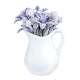 Maxbell Miniature Dollhouse Plant Dollhouse Decor for Living Room Balcony Decoration violet