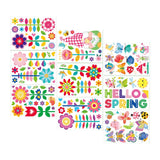 Maxbell 9Pcs Spring Window Stickers Spring Window Clings for Living Room Office Shop