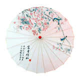 Maxbell Chinese Oiled Paper Umbrella Rainproof Decorative for Party Dancing Costumes Style C