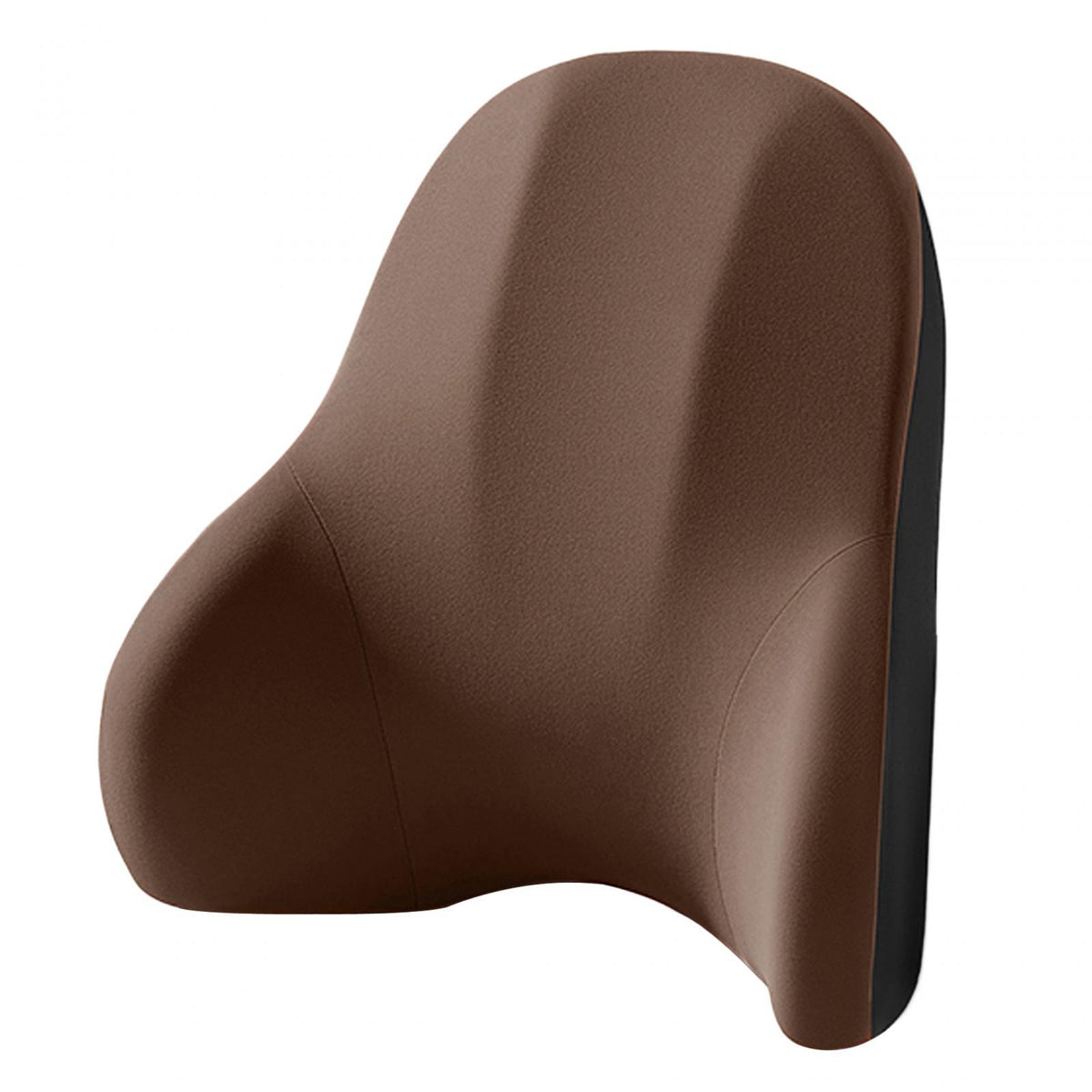 Maxbell Car Lumbar Support Pillow Back Rest Support Cushion for Tesla Model 3 Y Brown