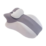 Maxbell Relaxing Prone Pillow Leg Elevations Pillow for Bed Reading Living Room Beds Gray