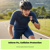 Lightweight cover, adjustable fit, removable visor, adult cycling Cement Gray MIPS L