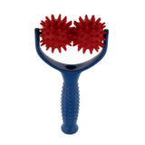 Maxbell Maxbell Handheld Acupuncture Spiky Massage Ball Shoulder Muscle Massager Blue Red