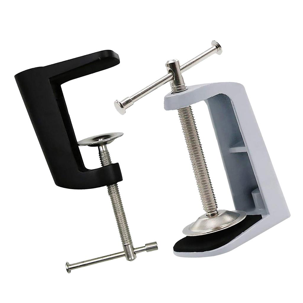 Maxbell 2Pieces Replacement Clamp for Base Swing Arm Lamps Mounting Bracket Clamp