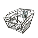 Maxbell Front and Rear Electric Bike Basket Bicycle Basket for Beach Outdoor Cycling