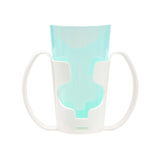 Maxbell Maxbell Elderly Nursing Cup Father Day Cup Independence Cup for Disabled Elderly Mom White Blue