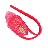 Maxbell Sexy Peacock Womens C-string Pouch Thong Invisible Underwear Panty Red - Aladdin Shoppers