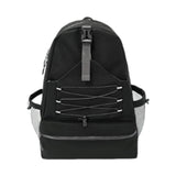 Maxbell Tennis Racket Bag Backpack Portable Daypack for Home Gym Backpacking Workout Black