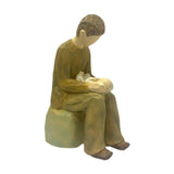 Maxbell Family Figurines Art Crafts Decorative Keepsake for Bedroom Home Living Room New Dad