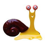 Maxbell Metal Snail Statue Cartoon Metal Yard Art for Lawn Courtyard Backyard