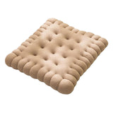 Maxbell Biscuit Shaped Seat Cushion Chair Pad for Yoga Sofa Bed Floor Seating Office Light Coffee