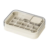 Maxbell Ice Cube Tray for Freezer Reusable for Chilled Drinks Coffee Summer Beverage White