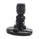 Maxbell Maxbell Easter Island Statue Mobile Phone Holder for Fish Tank Desk Home Office Black