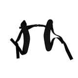 Maxbell Maxbell DIY Waterproof PVC Backpack Shoulder Belt Strap - Black