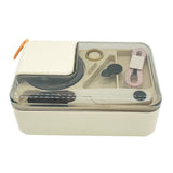 Maxbell Sewing Kit Tools Repair Project Kit Accessories for Home Emergency Women Men Milk white